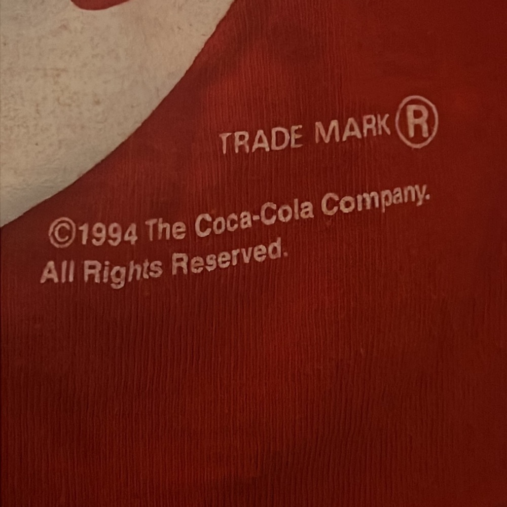 1994 VINTAGE AUTHENTIC COCA COLA TWO SIDED T-SHIRT …061 - Picture 8 of 8